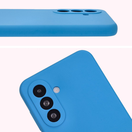 Silikonowe etui Bizon Soft Case do Galaxy A17 5G / A26 5G, niebieskie