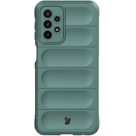 Pancerne etui Bizon Case Tur do Galaxy A23 4G / 5G, ciemnozielone