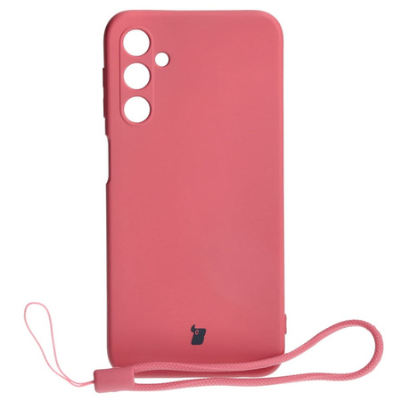 Etui Bizon Case Silicone do Galaxy A24 4G, brudny róż