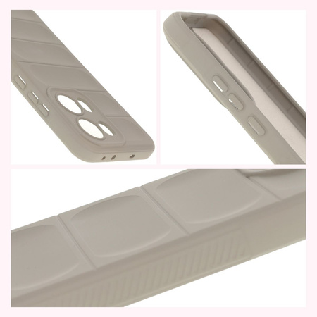Pancerne etui Bizon Case Tur do Oppo Reno13 Pro, jasnoszare
