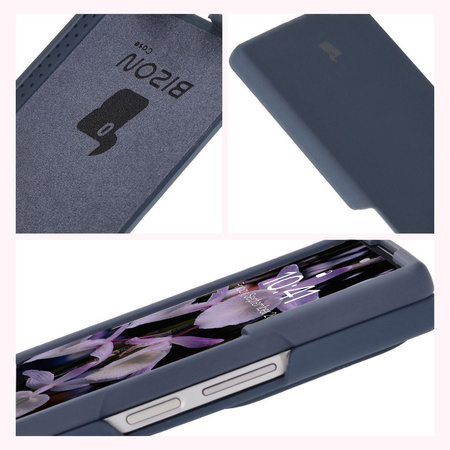 Silikonowe etui Bizon Soft Case do Galaxy Z Fold6, ciemnoniebieskie