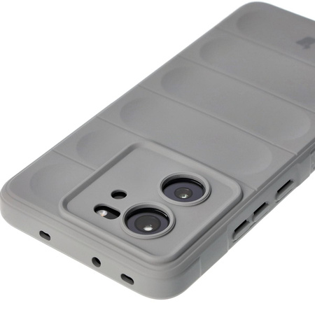 Pancerne etui Bizon Case Tur do Xiaomi 13T Pro / 13T, jasnoszare