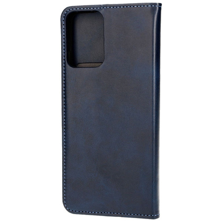 Etui z klapką Bizon Case Pocket Pro do Motorola Moto G34 5G, granatowe
