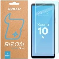Szkło hartowane Bizon Glass Clear Duo do Sony Xperia 10 V, 2 sztuki