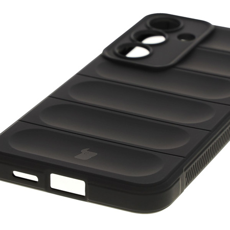 Pancerne etui Bizon Case Tur do Galaxy S25 Plus, czarne
