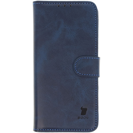 Etui z klapką Bizon Case Pocket do Xiaomi 15, granatowe