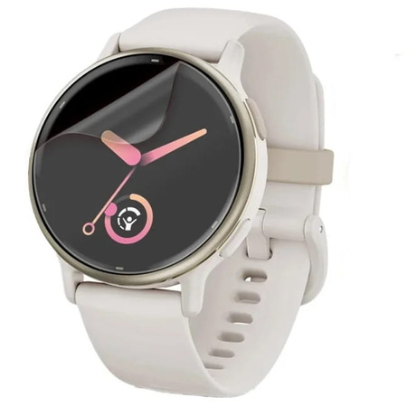 Folia hydrożelowa na ekran Bizon Glass Watch Hydrogel Duo do Garmin Vivoactive 6 / 5, 2 sztuki