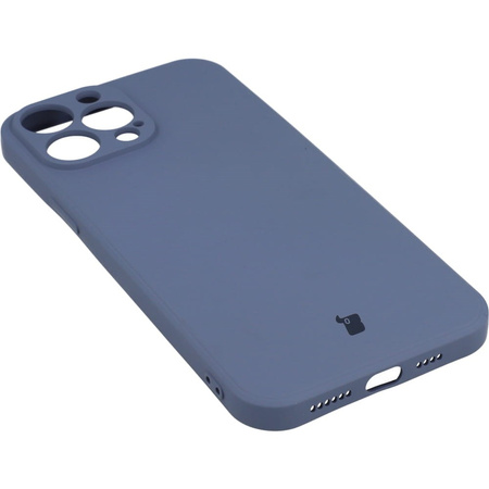 Etui Bizon Case Silicone do iPhone 13 Pro Max, szare