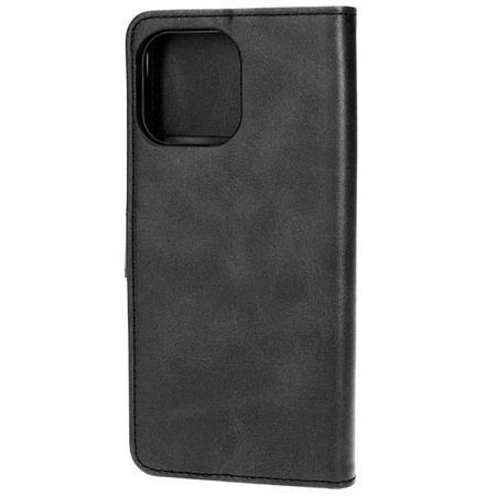Etui z klapką Bizon Case Pocket do iPhone 14 Pro Max, czarne