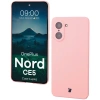 Etui Bizon Case Łupka do OnePlus Nord CE5 5G, różowe