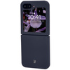 Silikonowe etui Bizon Soft Case do Galaxy Z Flip6, ciemnoniebieskie