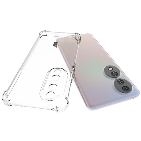 Etui Bizon Case Clear Pack do Honor 90, przezroczyste