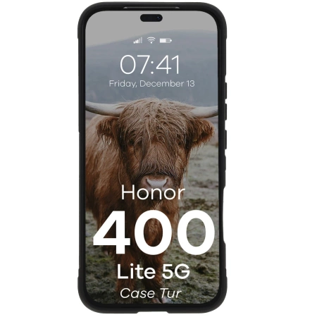 Pancerne etui Bizon Case Tur do Honor 400 Lite, czarne