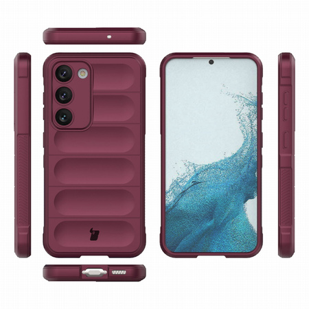 Pancerne etui Bizon Case Tur do Galaxy S23, ciemnofioletowe