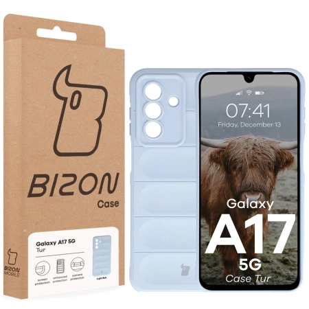 Pancerne etui Bizon Case Tur do Galaxy A17 5G, jasnoniebieskie