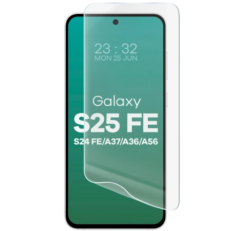 Folia hydrożelowa na ekran Bizon Glass Hydrogel Front Duo do Galaxy S25 FE/S24 FE/A37 5G/A36 5G/A56 5G, 2 sztuki