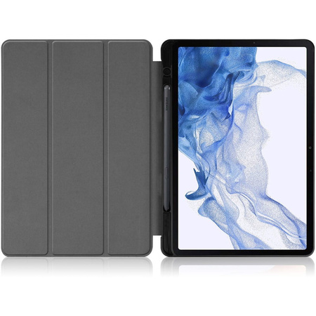 Etui Bizon Case Tab Lizard do Samsung Galaxy Tab S8 / S7, granatowe