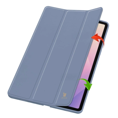 Etui z klapką Bizon Case Tab Lizard do Galaxy Tab S11, lawendowe