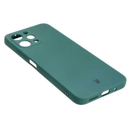 Etui Bizon Case Silicone do Xiaomi Redmi 12, ciemnozielone