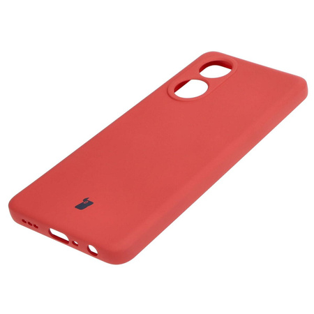 Etui Bizon Case Silicone do Oppo A58 4G, brudny róż