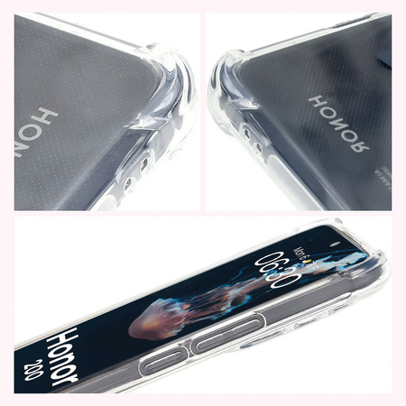 Elastyczne etui Bizon Case Salpa do Honor 200, przezroczyste