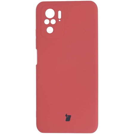 Etui Bizon Case Silicone Sq do Xiaomi Poco M5S / Redmi Note 10/10S, brudny róż