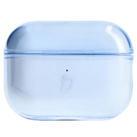 Etui Bizon Case Headphone Clear do Airpods Pro 2, przezroczysto-niebieskie