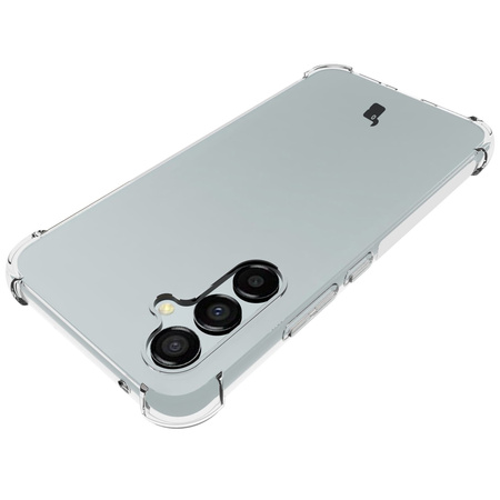 Etui + 2x szkło + obiektyw Bizon Case Clear Pack do Samsung Galaxy A54 5G, przezroczyste