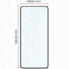 Szkło hartowane Bizon Glass Edge do Redmi Note 11 / 11s, czarne
