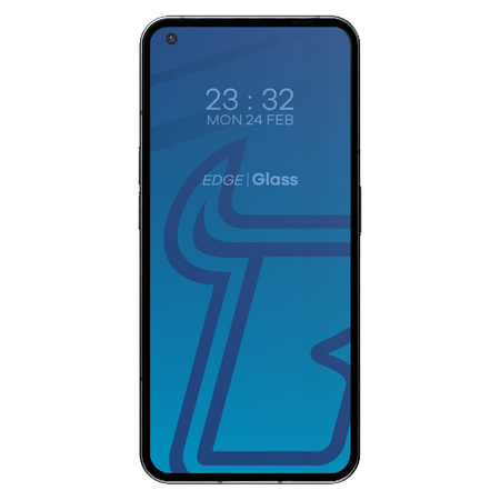Szkło hartowane Bizon Glass Edge 2 do Nothing Phone 1, czarne