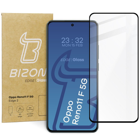 Szkło hartowane Bizon Glass Edge 2 do Oppo Reno11 F 5G