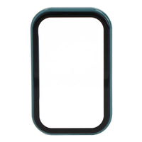Etui Bizon Case+Glass Set do Xiaomi Redmi Smart Band 2 / Xiaomi Mi Band 8 Active, zielone