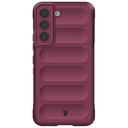 Pancerne etui Bizon Case Tur do Galaxy S22, burgundowe