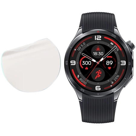 Folia matowa Bizon Glass Watch Film Sun Duo do OnePlus Watch 3, 2 sztuki