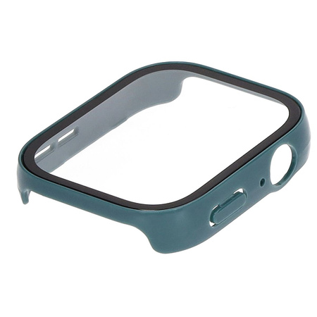 Etui Bizon Case+Glass Watch do Huawei Watch Fit 3, zielone