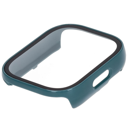 Etui ze szkłem do zegarka Bizon Case Watch Adamo do Xiaomi Redmi Watch 5 Lite, zielone