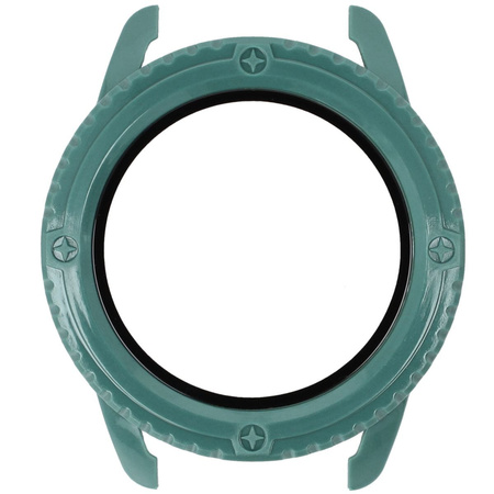 Etui Bizon Case Watch Adamo do Xiaomi Watch S3 47 mm, zielone