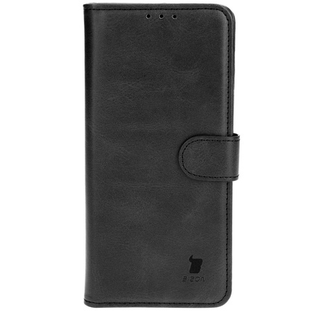 Etui z klapką Bizon Case Pocket do Honor Magic6 Lite, czarne