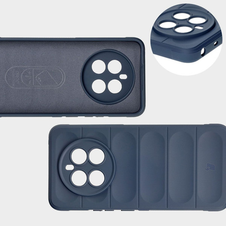 Pancerne etui Bizon Case Tur do Realme 12+, granatowe