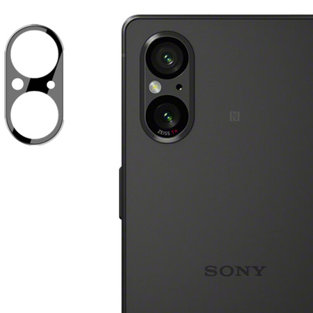 2x Szkło + szybka na aparat BIZON Edge 2 Pack do Sony Xperia 5 V