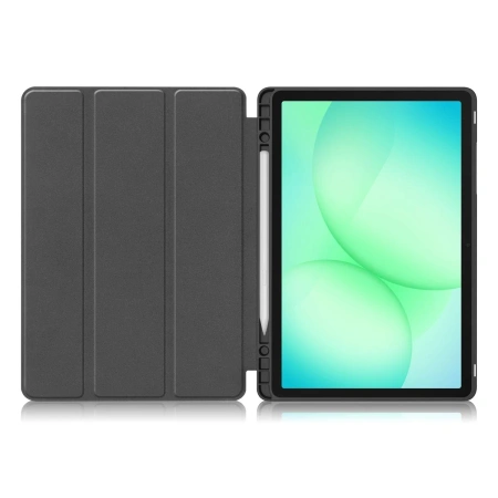 Etui z klapką Bizon Case Tab Lizard do Galaxy Tab A11 Plus / A9 Plus, czerwone