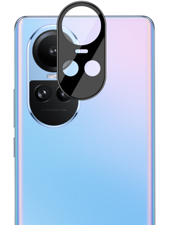 Szkło na aparat Bizon Glass Silk Lens do Oppo Reno 10/10 Pro 5G, 2 sztuki