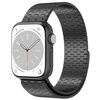 Pasek ze stali nierdzewnej Bizon Strap Watch Titanium do Apple Watch 44/45/46/49 mm, czarny