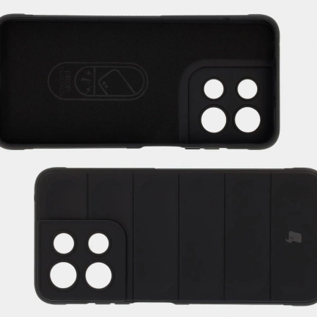 Pancerne etui Bizon Case Tur do Motorola Moto G15 / G15 Power, czarne