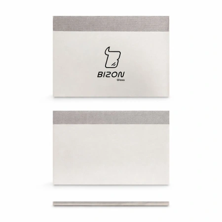 Rakla do montażu folii i szkła Bizon Accessories Squeegee, biało-szara, 1 sztuka