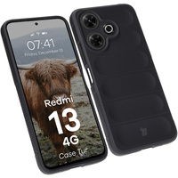 Pancerne etui Bizon Case Tur do Xiaomi Redmi 13 4G, czarne