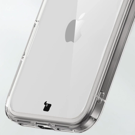 Etui Bizon Case Halo do iPhone 17 Pro Max, przezroczyste