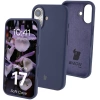 Silikonowe etui Bizon Soft Case do iPhone 17, ciemnoniebieskie