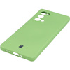 Etui Bizon Case Silicone do Oppo Reno 6 Pro, jasnozielone