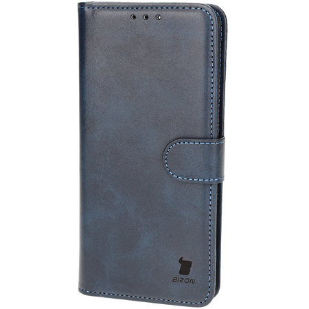 Etui z klapką Bizon Case Pocket do Xiaomi Poco F6, granatowe
